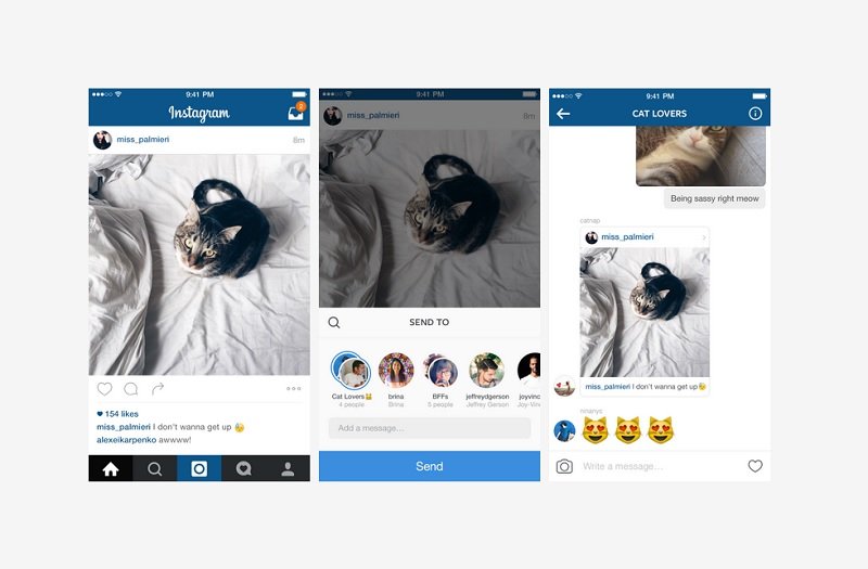 Instagram Direct: nuove opzioni nella messaggistica