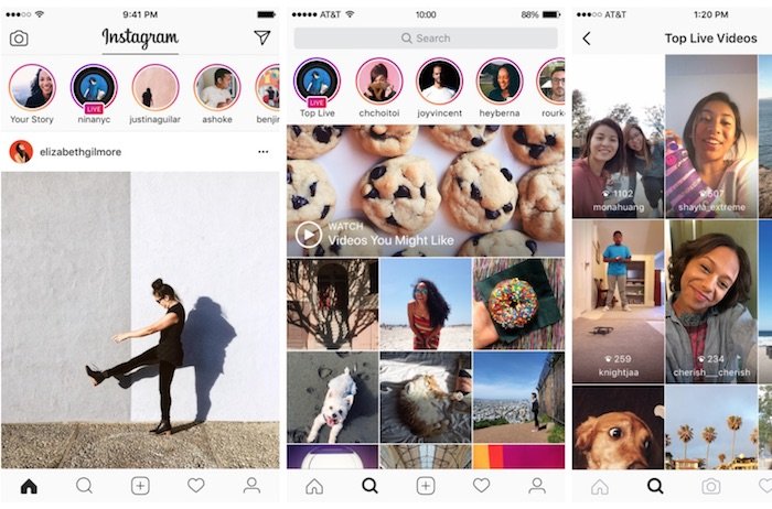 instagram stories dirette