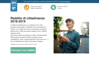 Reddito di cittadinanza e “IMPS”: la dimostrazione (ennesima) dell’analfabetismo digitale